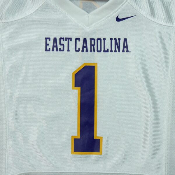 Maillot manches courtes enfant blanc Nike Equipe East Carolina QWE3592