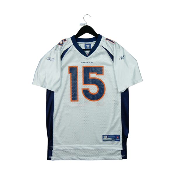 Maillot manches courtes enfant blanc Reebok Equipe Denver Broncos QWE3319