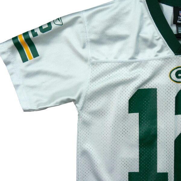 Maillot manches courtes enfant blanc Reebok Equipe Green Bay Packers QWE3399