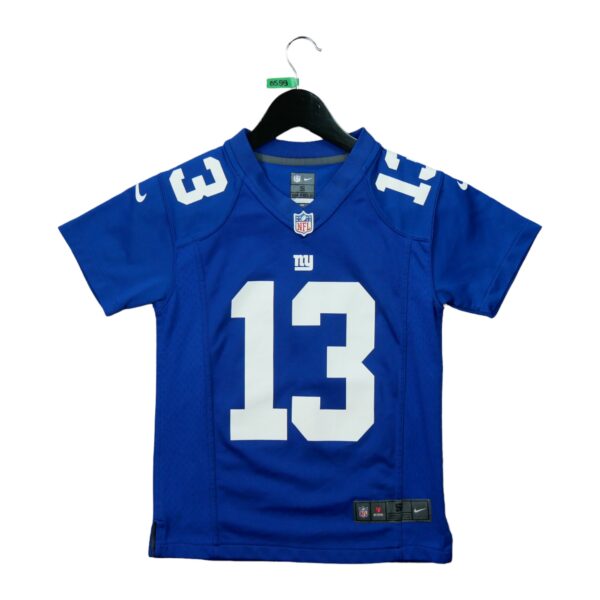 Maillot manches courtes enfant bleu Nike Equipe New York Giants QWE0599