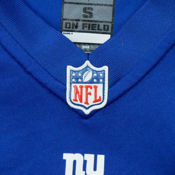 Maillot manches courtes enfant bleu Nike Equipe New York Giants QWE0599