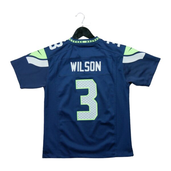 Maillot manches courtes enfant bleu Nike Equipe Seattle Seahawks QWE3032