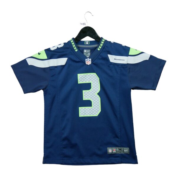 Maillot manches courtes enfant bleu Nike Equipe Seattle Seahawks QWE3032