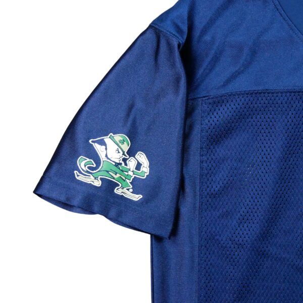 Maillot manches courtes enfant marine NFL Team Apparel Equipe Notre Dame QWE3692