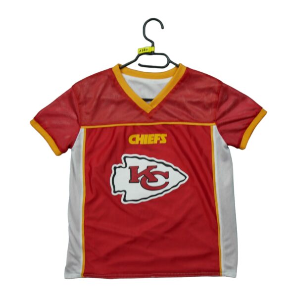 Maillot manches courtes enfant rouge NFL Team Apparel Equipe Kansas City Chiefs QWE1560