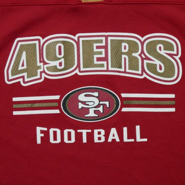 Maillot manches courtes enfant rouge NFL Team Apparel Equipe San Francisco 49ers QWE0165