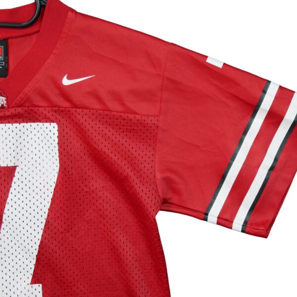 Maillot manches courtes enfant rouge Nike Equipe Ohio State QWE3444