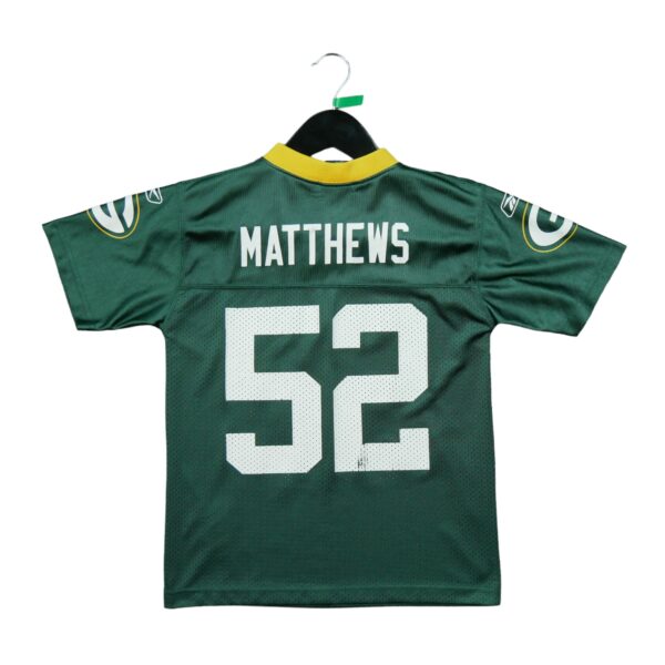 Maillot manches courtes enfant vert NFL Team Apparel Equipe Green Bay Packers QWE0601