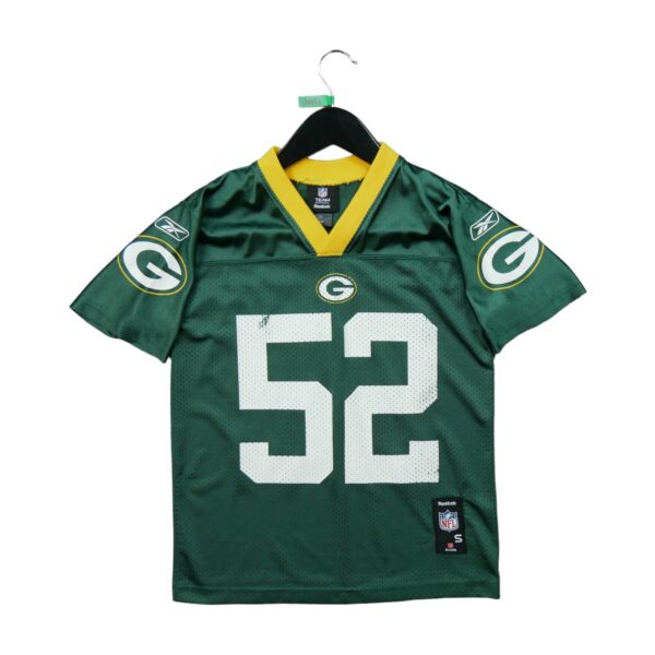 Maillot manches courtes enfant vert NFL Team Apparel Equipe Green Bay Packers QWE0601