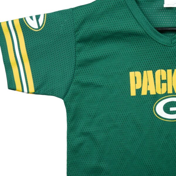 Maillot manches courtes enfant vert NFL Team Apparel Equipe Green Bay Packers QWE3546