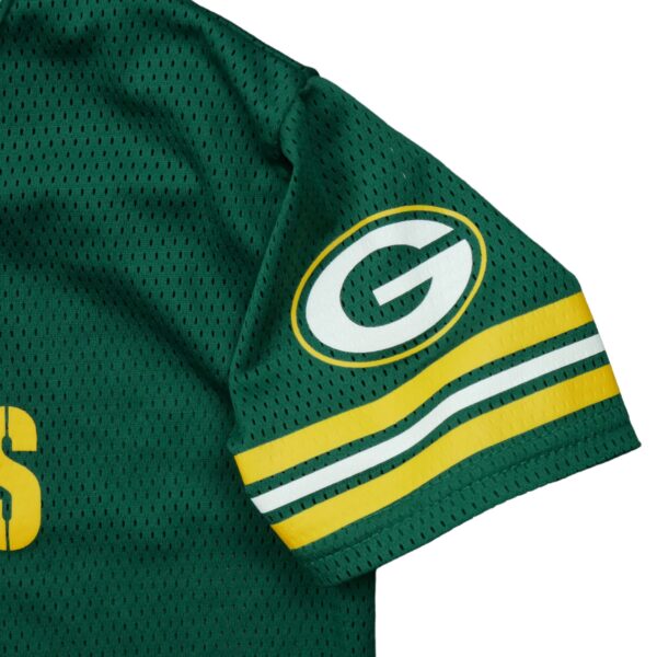 Maillot manches courtes enfant vert NFL Team Apparel Equipe Green Bay Packers QWE3546