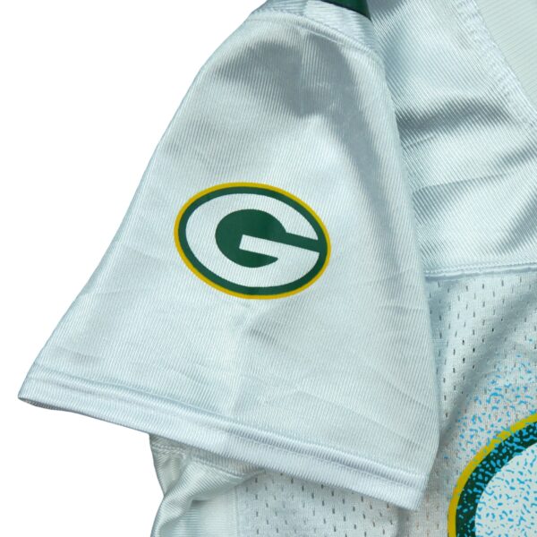 Maillot manches courtes femme blanc Reebok Equipe Green Bay Packers QWE1583