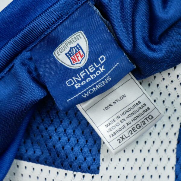 Maillot manches courtes femme bleu Reebok Equipe Indianapolis Colts QWE3554