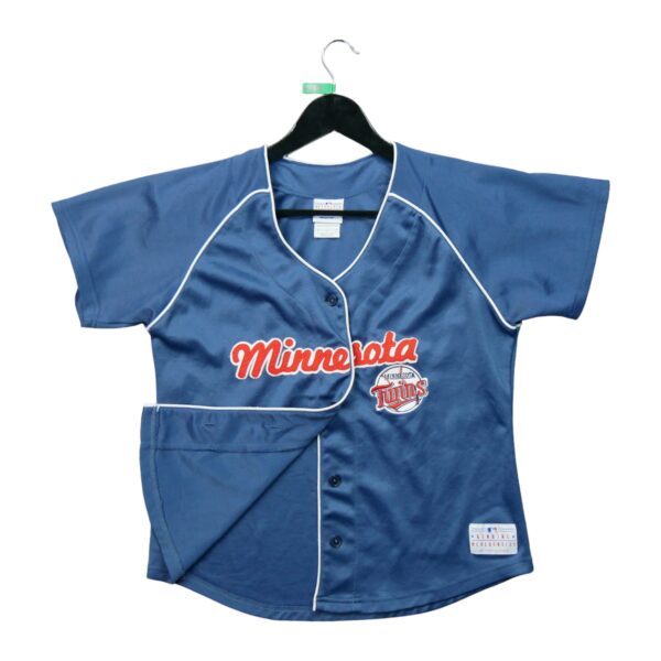 Maillot manches courtes femme marine MLB Equipe Twins du Minnesota QWE0156