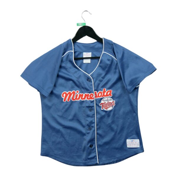 Maillot manches courtes femme marine MLB Equipe Twins du Minnesota QWE0156