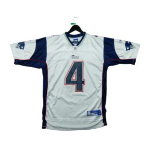 Maillot manches courtes homme blanc Reebok Equipe New England Patriots QWE0308