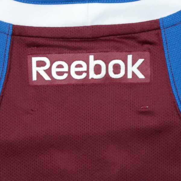 Maillot manches courtes homme bordeaux Reebok Equipe Avalanche du Colorado QWE2238