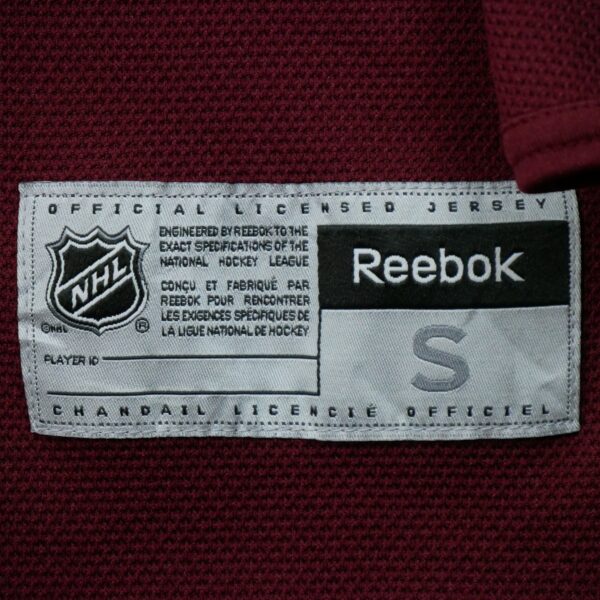 Maillot manches courtes homme bordeaux Reebok Equipe Avalanche du Colorado QWE2238