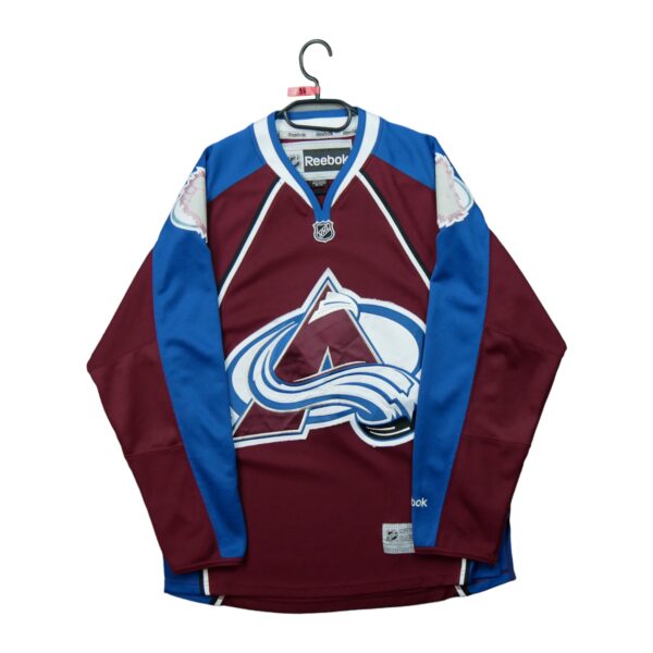 Maillot manches courtes homme bordeaux Reebok Equipe Avalanche du Colorado QWE2238