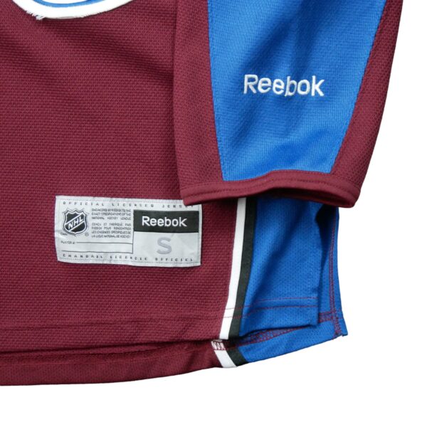 Maillot manches courtes homme bordeaux Reebok Equipe Avalanche du Colorado QWE2238