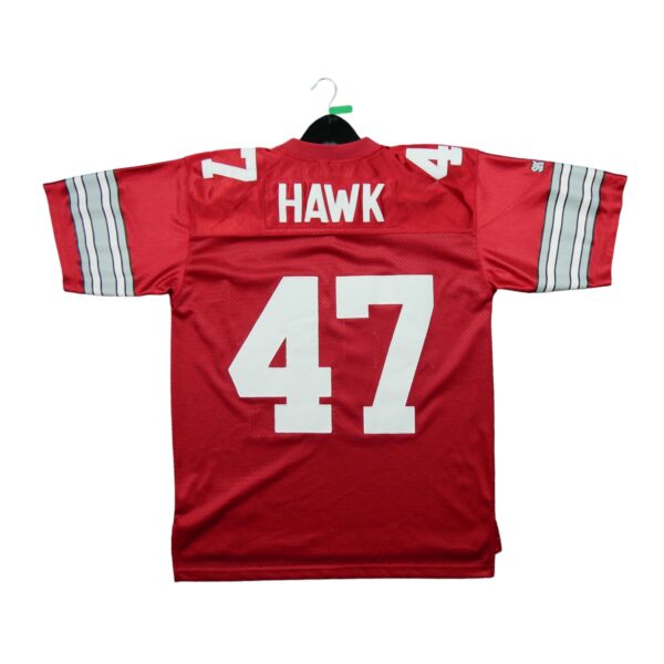 Maillot manches courtes homme rouge NFL Team Apparel Equipe Ohio State QWE0523