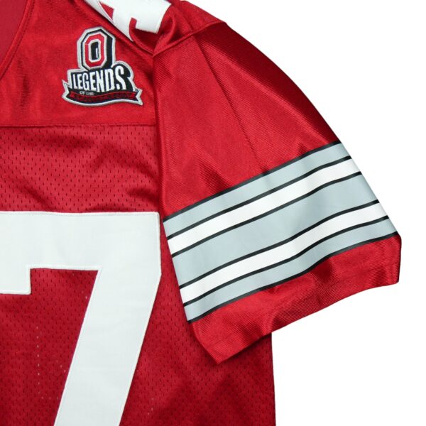 Maillot manches courtes homme rouge NFL Team Apparel Equipe Ohio State QWE0523