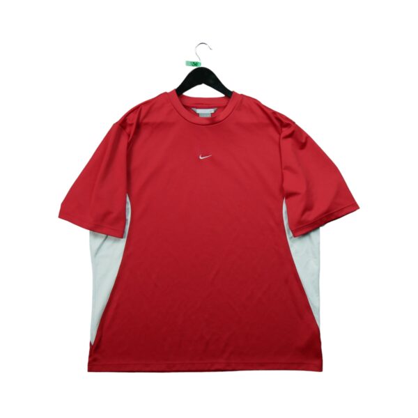 Maillot manches courtes homme rouge Nike QWE0530