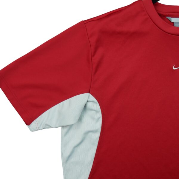 Maillot manches courtes homme rouge Nike QWE0530