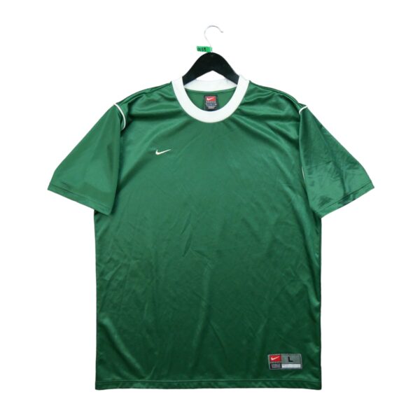 Maillot manches courtes homme vert Nike QWE0059