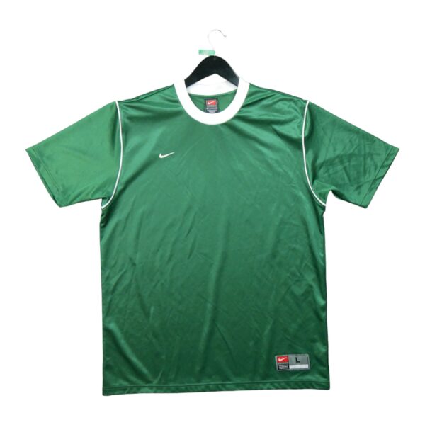 Maillot manches courtes homme vert Nike QWE0059