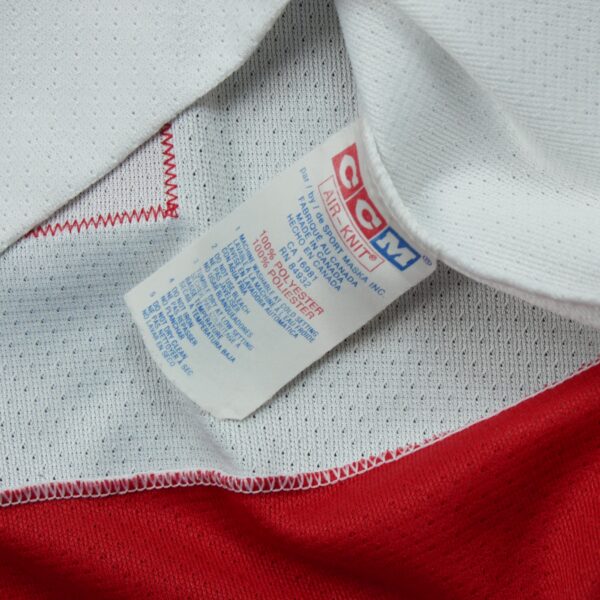 Maillot manches longues homme blanc NHL Equipe Red Wings de Detroit QWE1094