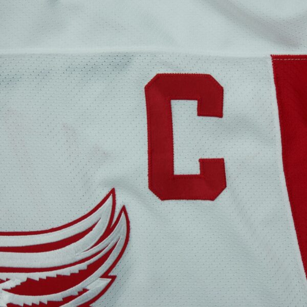 Maillot manches longues homme blanc NHL Equipe Red Wings de Detroit QWE1094