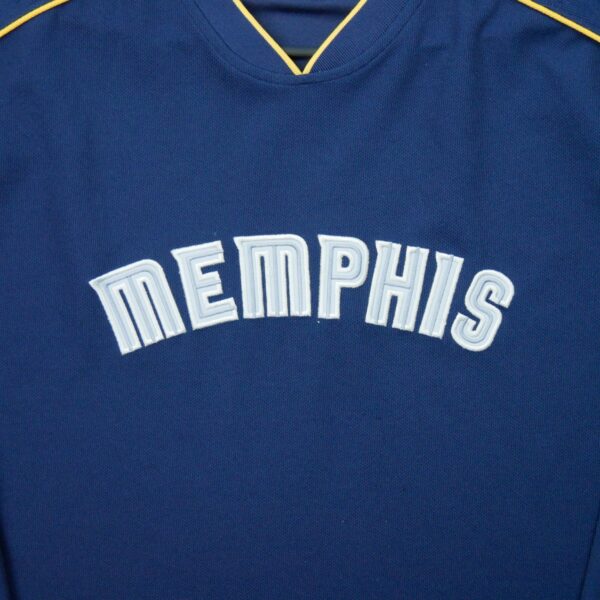 Maillot manches longues homme marine Reebok Equipe Grizzlies de Memphis QWE2060