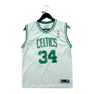 Maillot sans manches enfant blanc Reebok Equipe Celtics de Boston QWE0346
