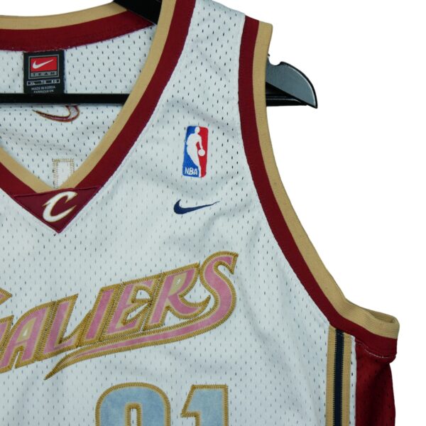 Maillot sans manches homme blanc Nike Equipe Cavaliers de Cleveland QWE0164