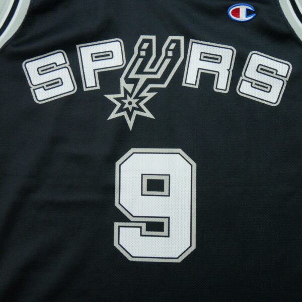 Maillot sans manches homme noir Champion Equipe Spurs de San Antonio QWE3840