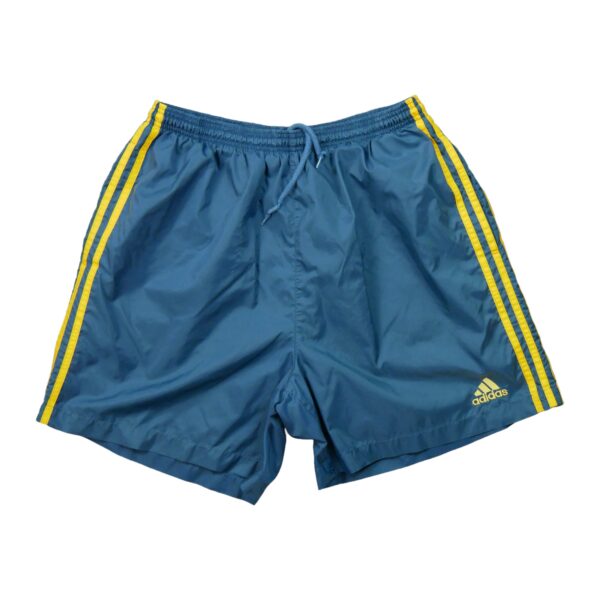 Short de bain homme bleu Adidas QWE0136