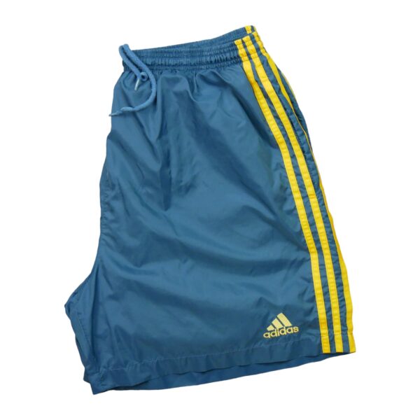 Short de bain homme bleu Adidas QWE0136