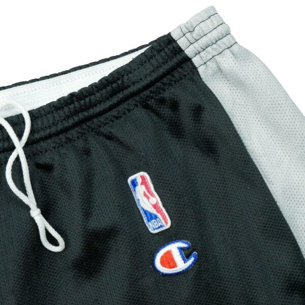 Short de Sport homme noir Champion Equipe Spurs de San Antonio QWE2257