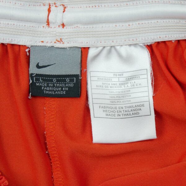 Short de Sport homme orange Nike QWE1831