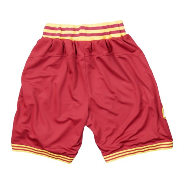 Short de Sport homme rouge Adidas Equipe Cavaliers de Cleveland QWE0180