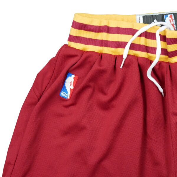 Short de Sport homme rouge Adidas Equipe Cavaliers de Cleveland QWE0180