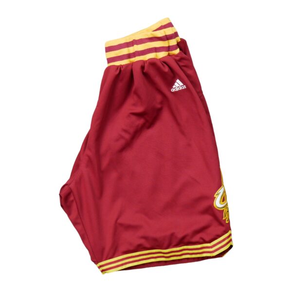 Short de Sport homme rouge Adidas Equipe Cavaliers de Cleveland QWE0180