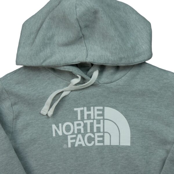 Sweat a capuche femme manches longues gris The North Face Motif imprime Col Rond QWE0273