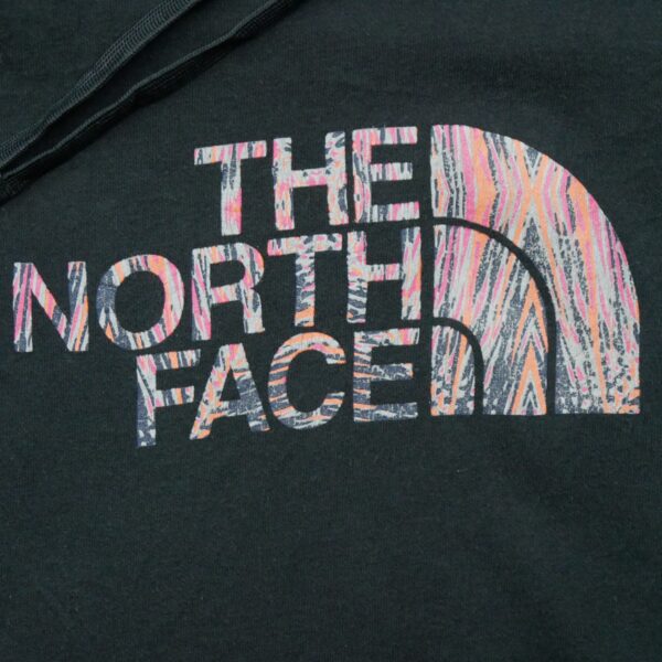 Sweat a capuche femme manches longues noir The North Face Motif imprime Col Rond QWE0302