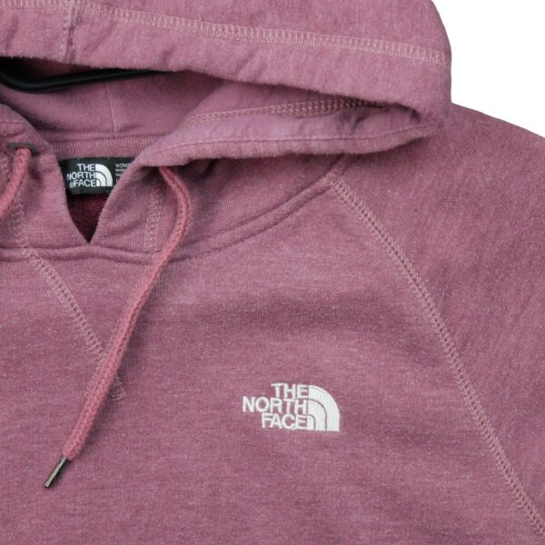 Sweat a capuche femme manches longues rose The North Face Col Rond QWE1650