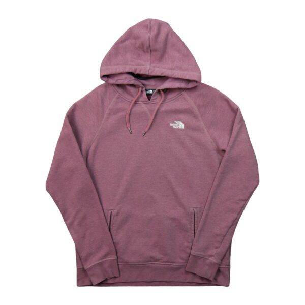 Sweat a capuche femme manches longues rose The North Face Col Rond QWE1650