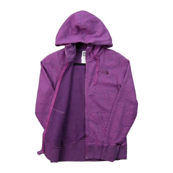 Sweat a capuche femme manches longues violet The North Face Motif a motifs Col Montant QWE0519