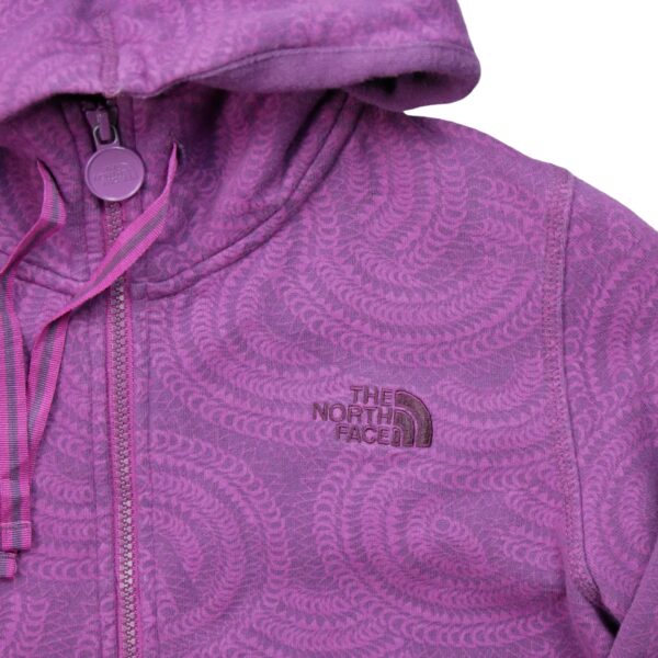 Sweat a capuche femme manches longues violet The North Face Motif a motifs Col Montant QWE0519