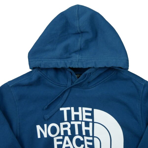 Sweat a capuche homme manches longues bleu The North Face Motif imprime Col Rond QWE2036